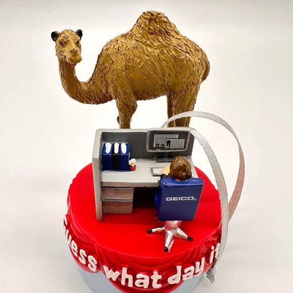 GEICO GUESS WHAT DAY IT IS LIMITED EDITION 2013 ORNAMENT WITH SOUND WORKING - Picture 2 of 12